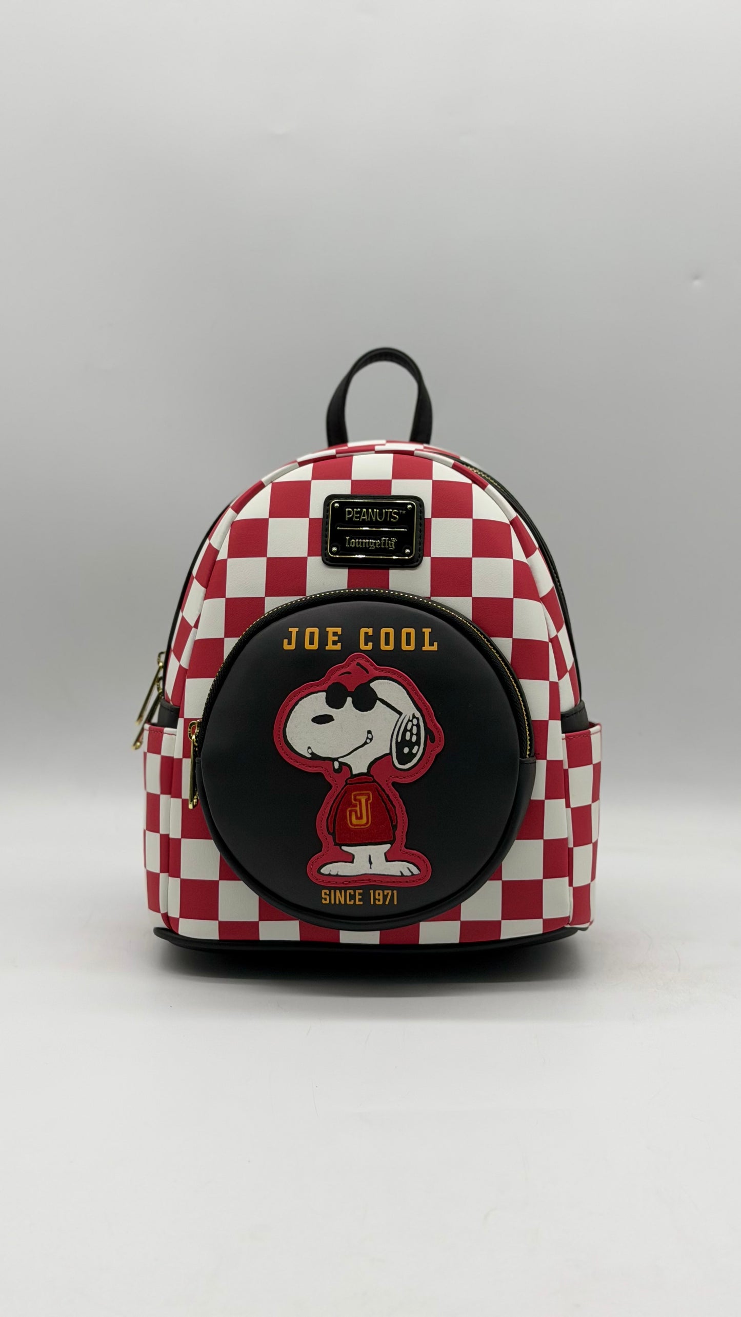 Peanuts Snoopy Joe Cool Checkered Backpack