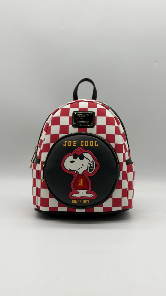 Peanuts Snoopy Joe Cool Checkered Backpack