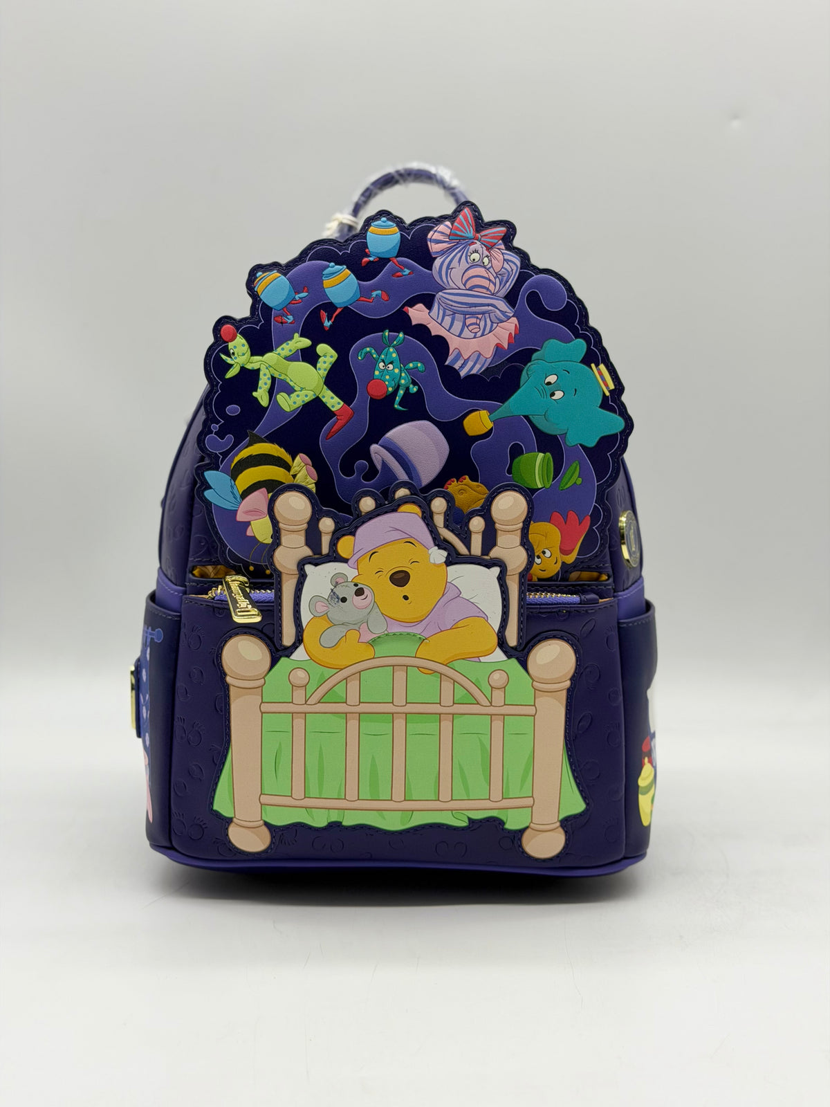 Disney Winnie The Pooh Heffalumps & Woozles D23 Exclusive Glows In The Dark Mini Backpack