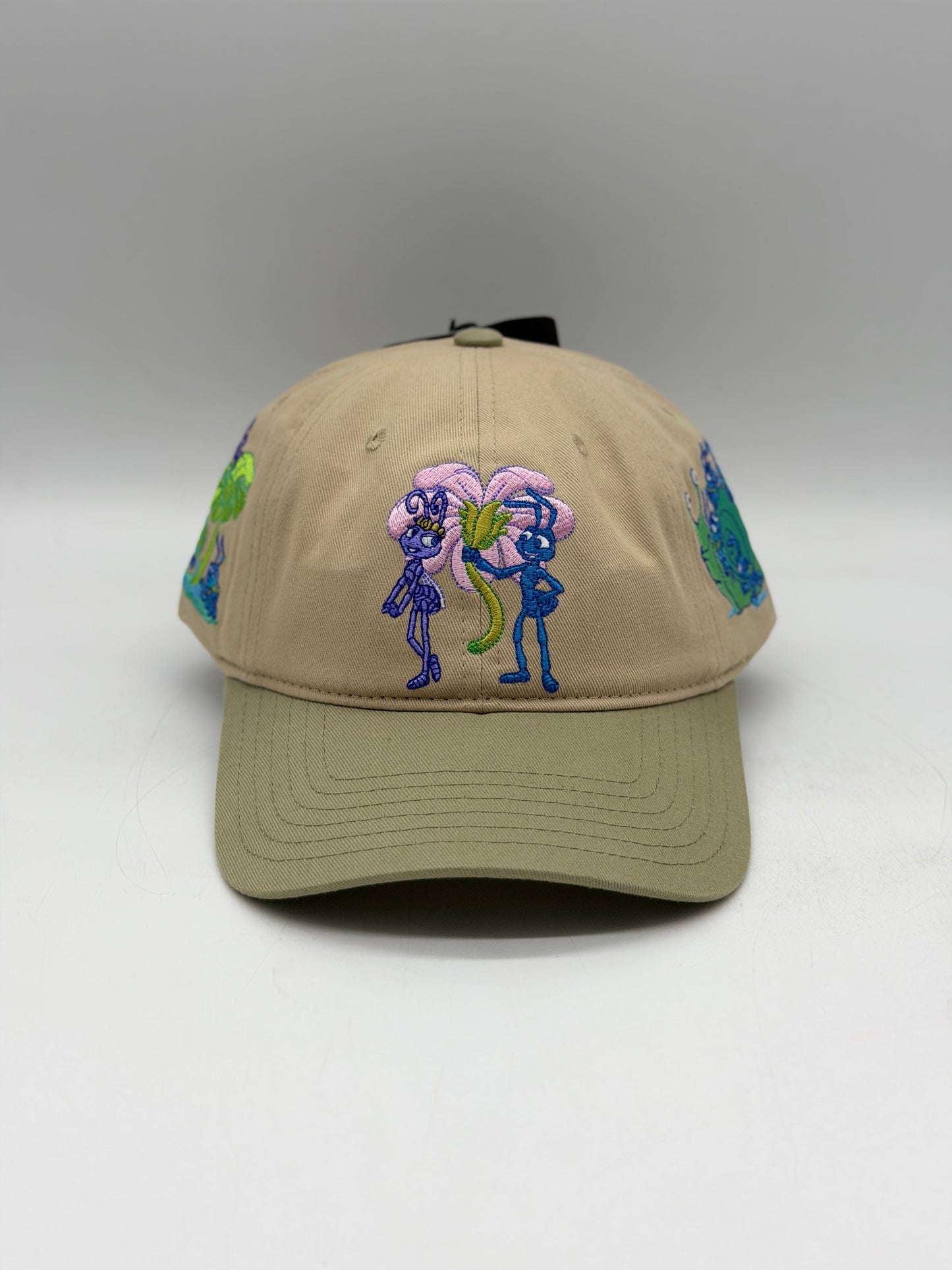 Disney Pixar A Bug’s Life Flik & Atta  Embroidered Characters Ball Cap