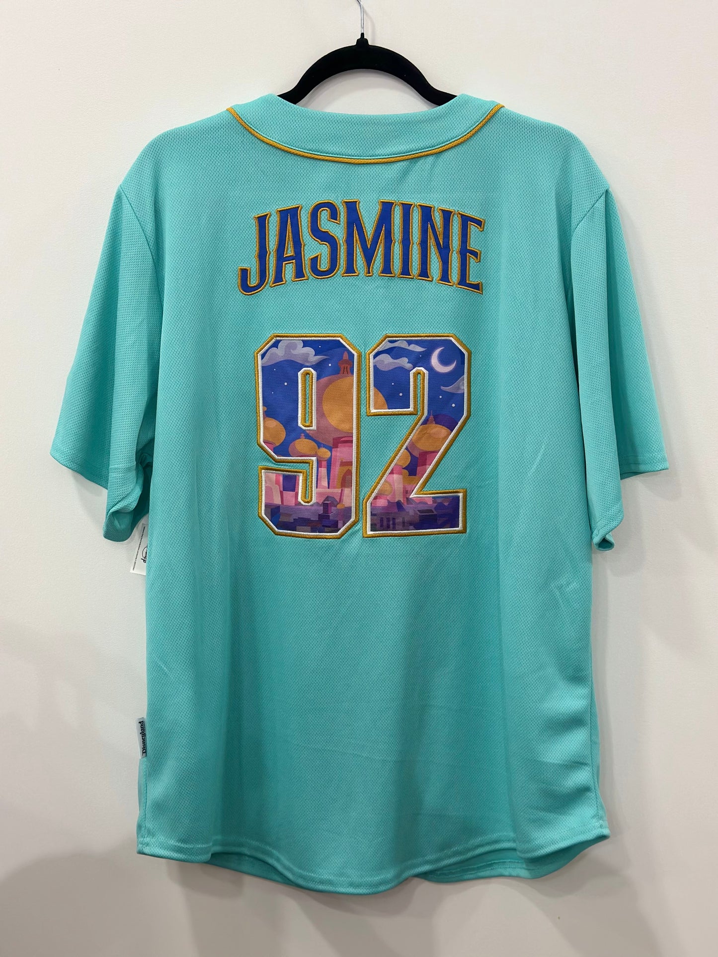 Disney Aladdin Jasmine Baseball Shirt Medium