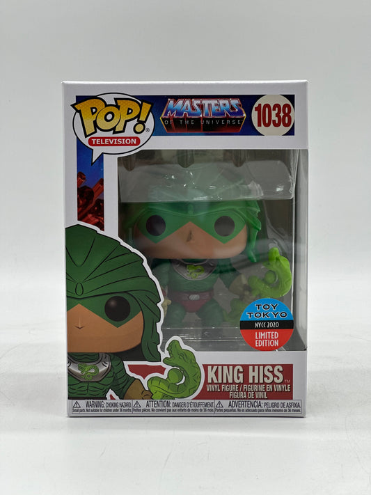 Pop! Television Masters Of The Universe 1038 King Hiss Toy Tokyo NYCC 2020 Limited Edition