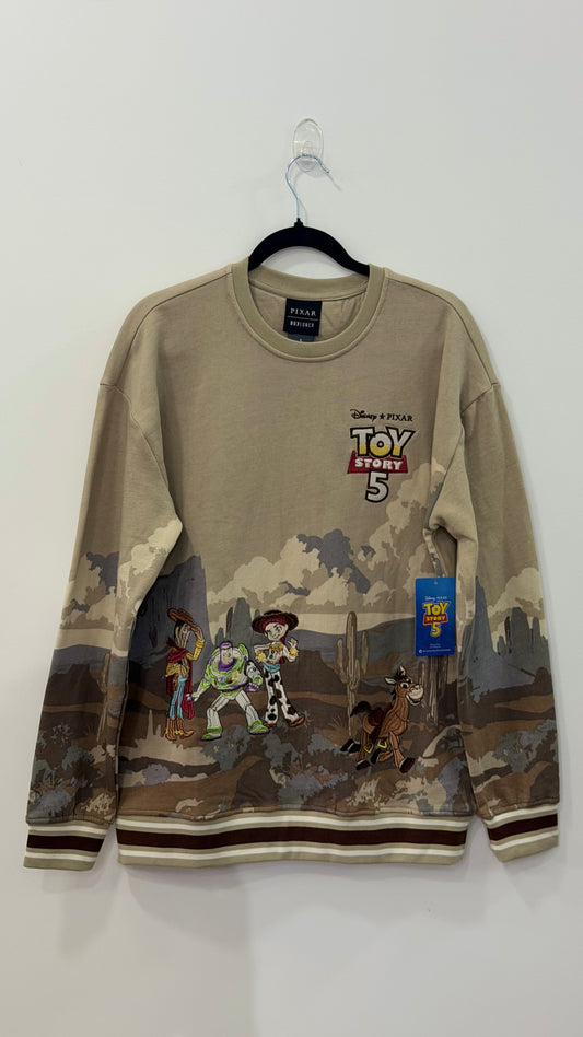 Disney Pixar Toy Story 5 Scenic Crewneck Extra Large