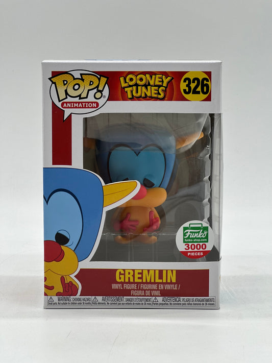 Pop! Animation Looney Tunes 326 Gremlin 3000 Pieces Funko Shop Limited Edition