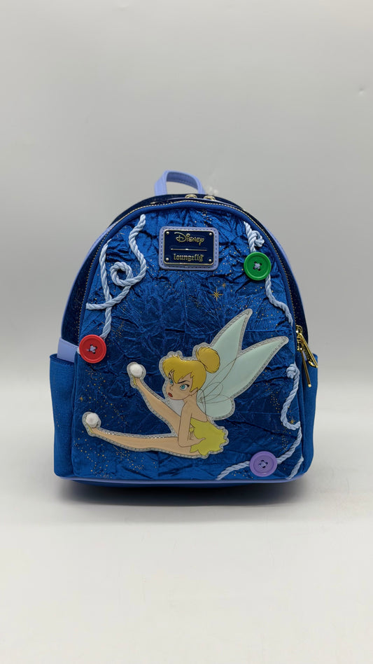 Disney Peter Pan Tinker Bell Buttons Light-Up Backpack