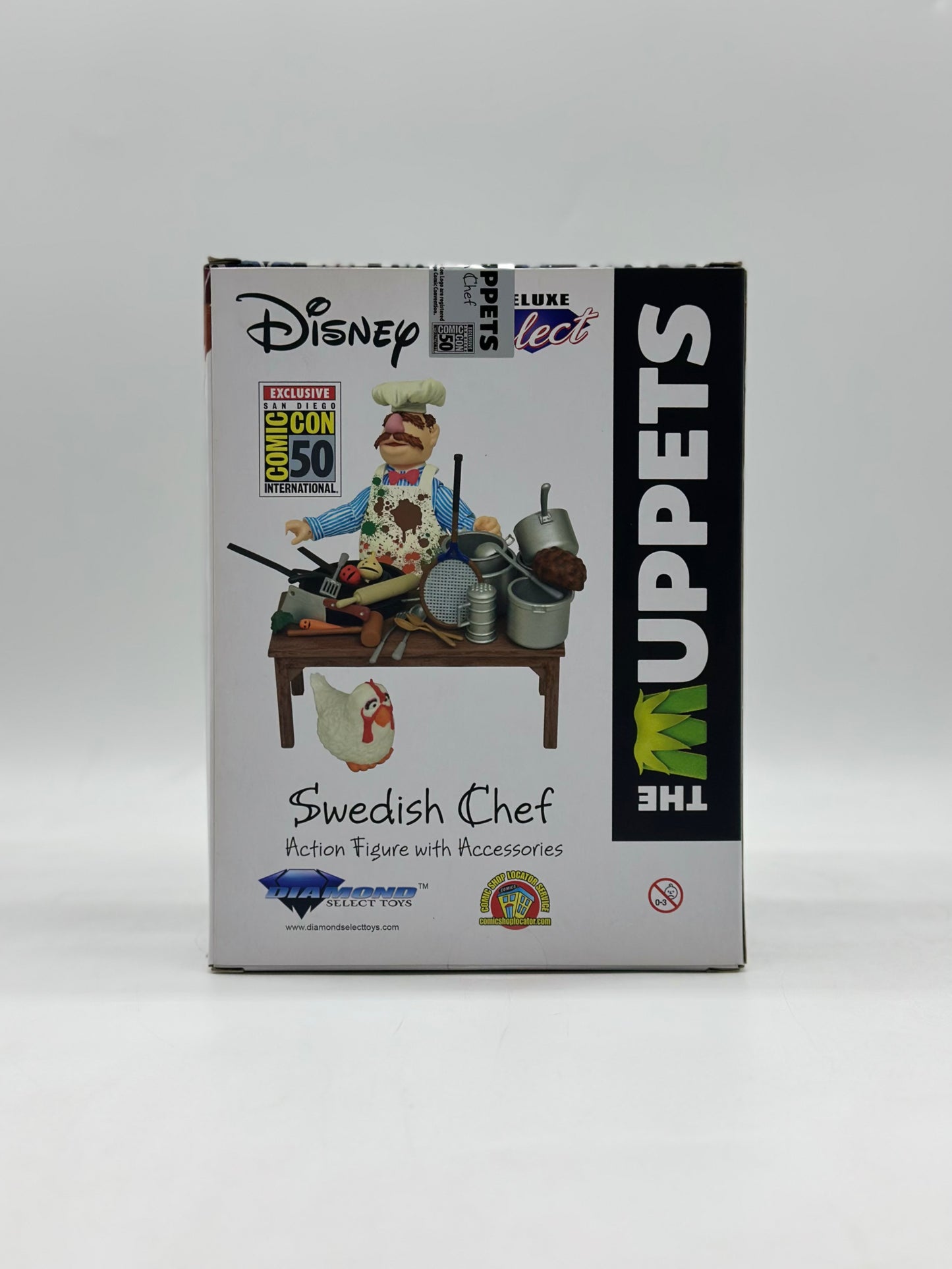Disney The Muppets Swedish Chef San Diego Comic Con 50 International Exclusive 1 Of 500 Pieces