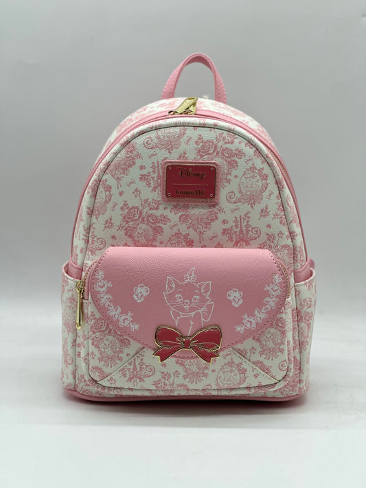 Disney The Aristocats Marie Toile Print Mini Backpack