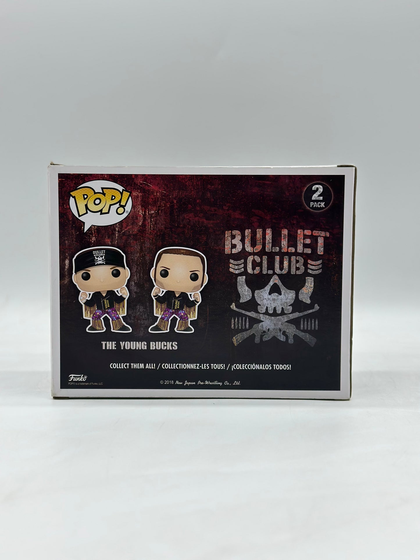Pop! King Of Sports New Japan Pro-Wrestling The Young Bucks 2 Pack HotTopic Exclusive