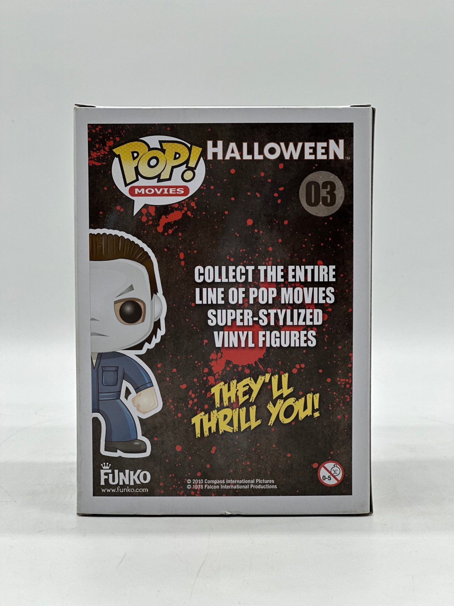 Pop! Movies Halloween 03 Michael Myers Glow Chase Limited Edition