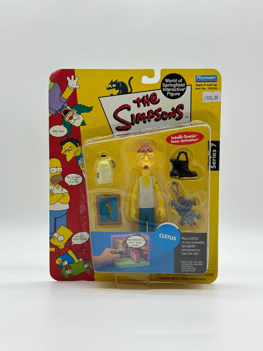The Simpsons World Of Springfield Interactive Figure Cletus