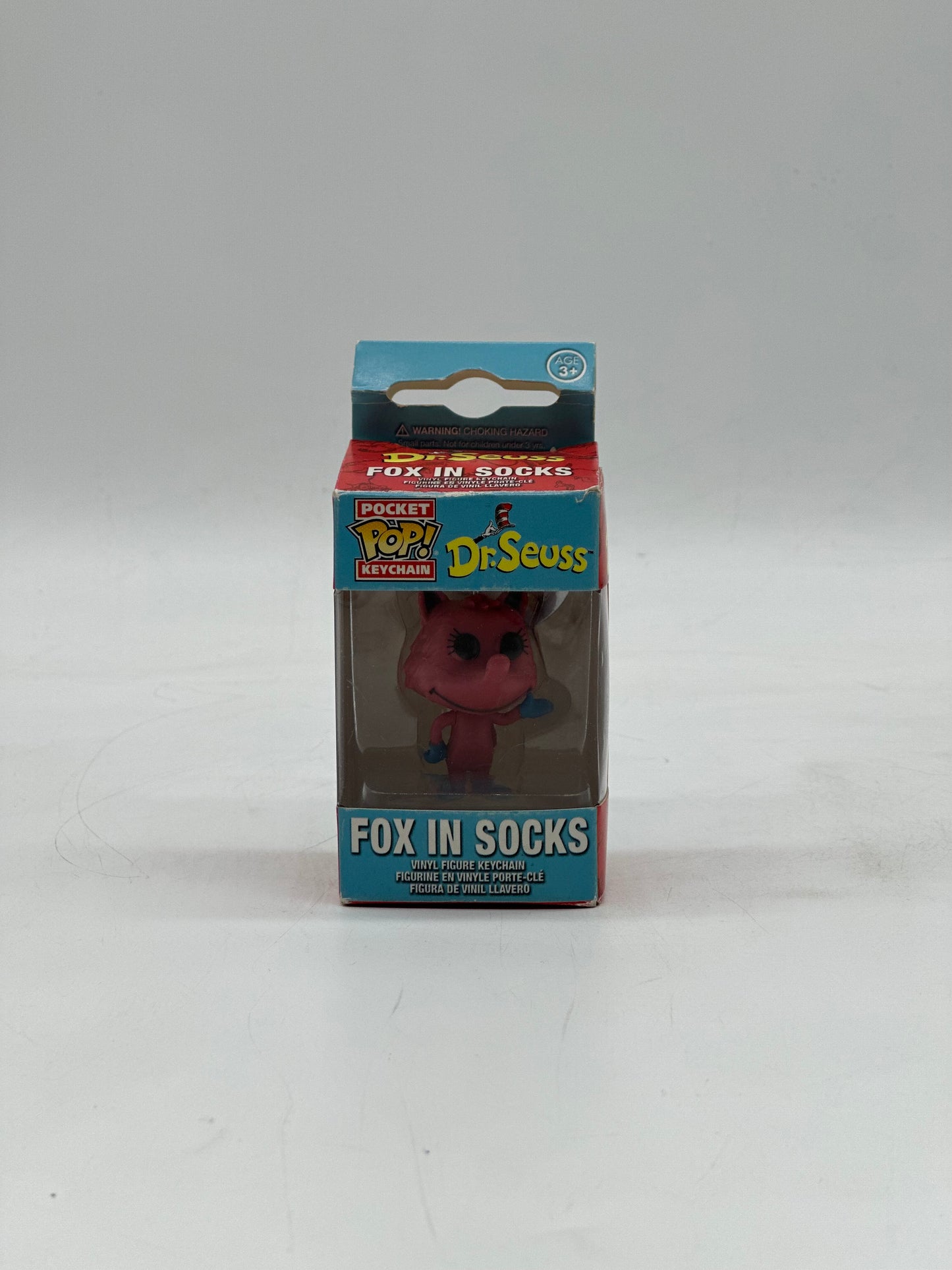 Pocket Pop! Keychain Dr. Seuss Fox In Socks
