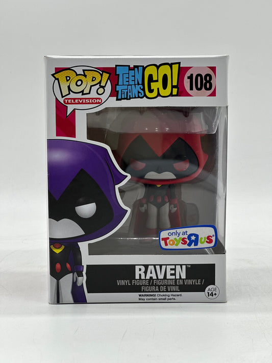 Pop! Television Teen Titans Go! 108 Raven (Red) Only At ToysRUs