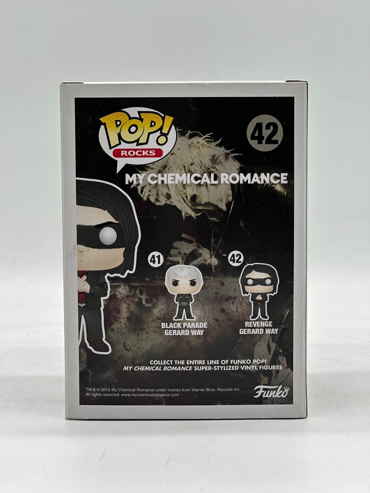 Pop! Rocks MCR My Chemical Romance 42 Revenge Gerard Way HotTopic Exclusive Pre-Release