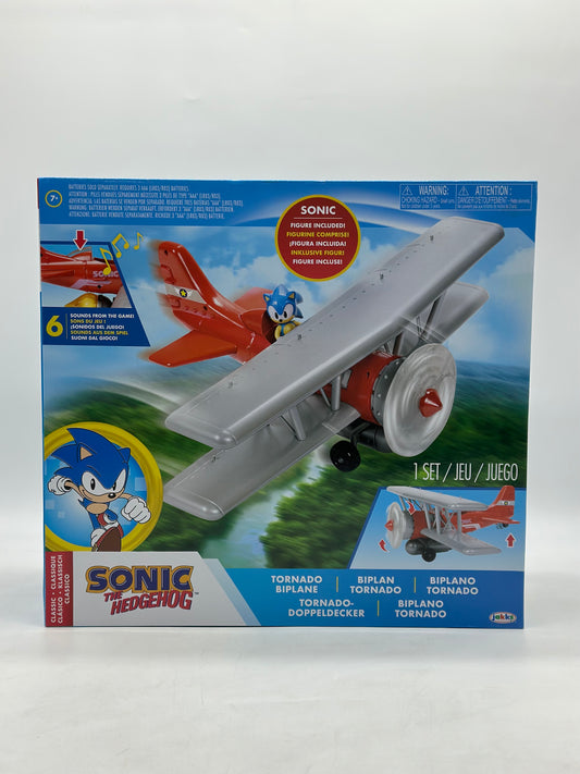 Sonic The Hedgehog Tornado Biplane Classic 12’Inch