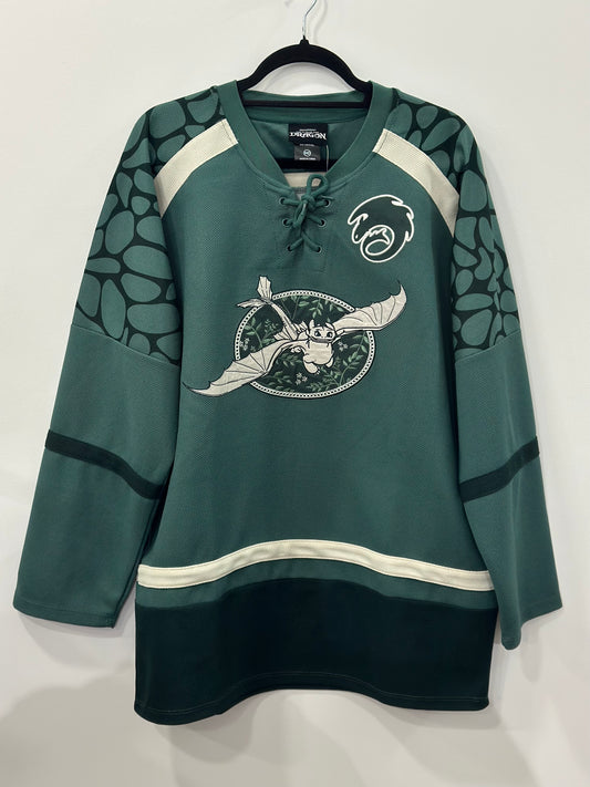 DreamWorks How To Train Your Dragon Toothless Hockey Jersey Medium