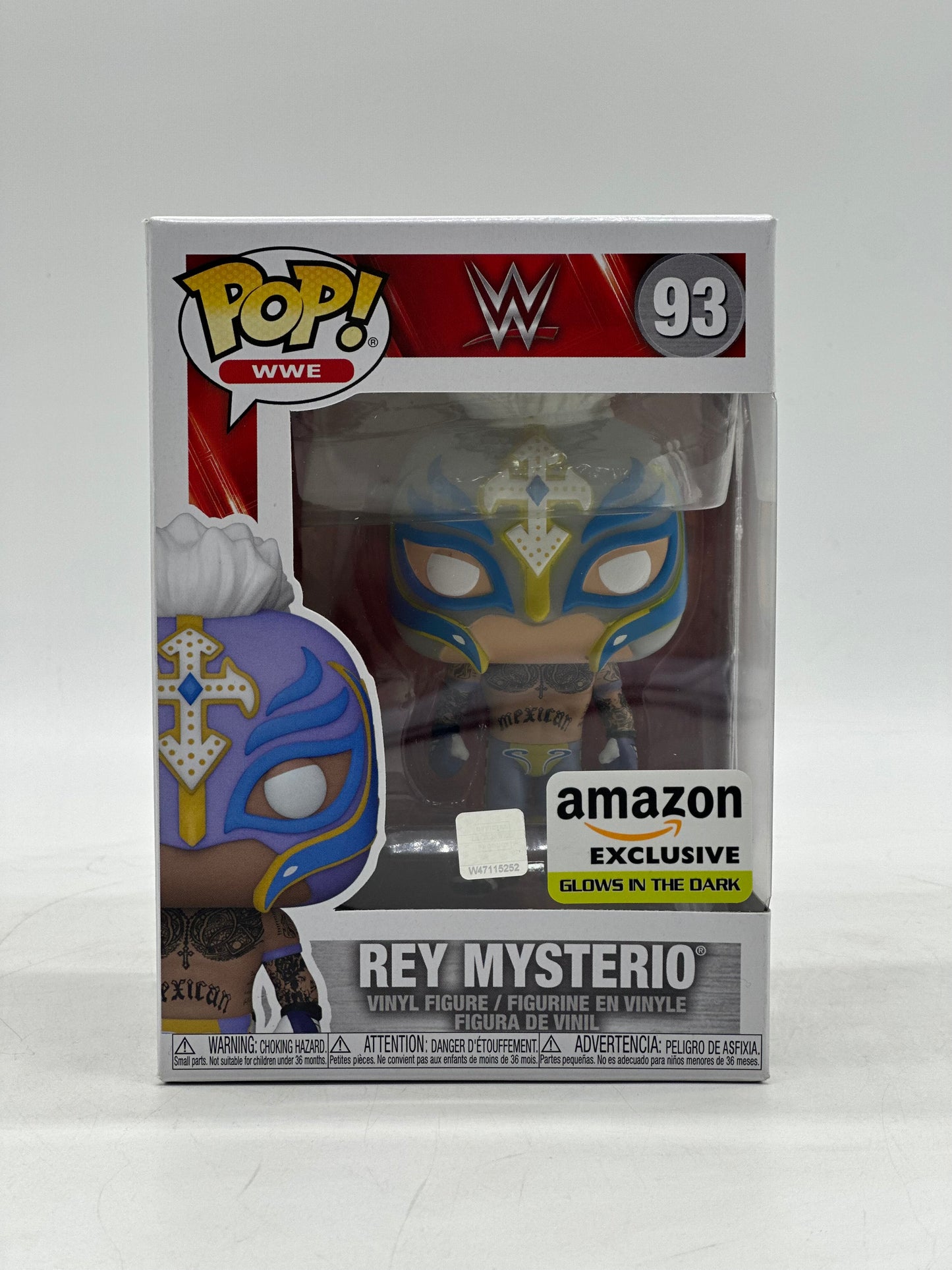 Pop! WWE W 93 Rey Mysterio Glows In The Dark Amazon Exclusive
