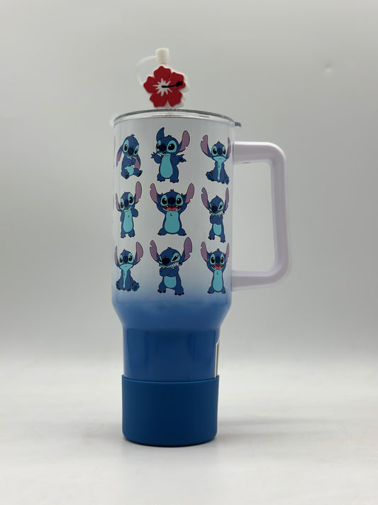 Disney Stitch Stainless Steel Tumbler With Handle