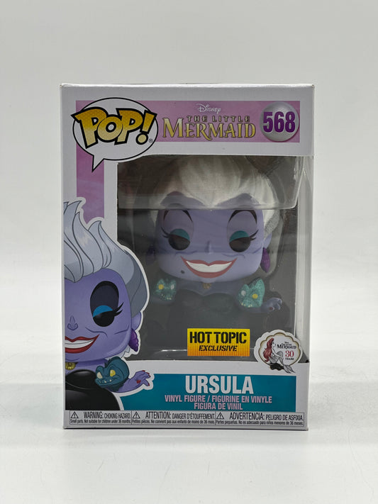 Pop! Disney The Little Mermaid 568 Ursula Diamond Collection HotTopic Exclusive