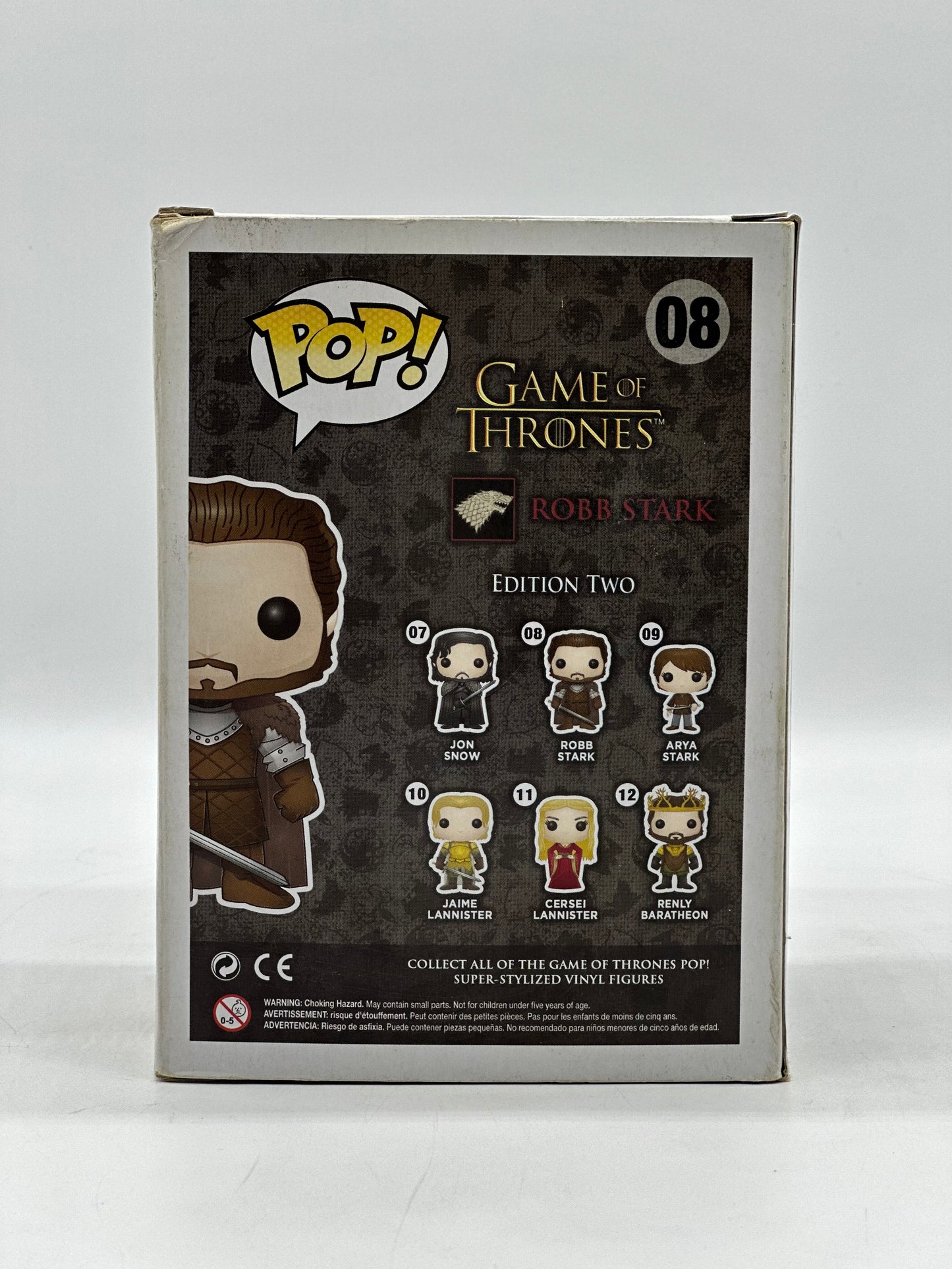 Pop! Game Of Thrones 08 Robb Stark