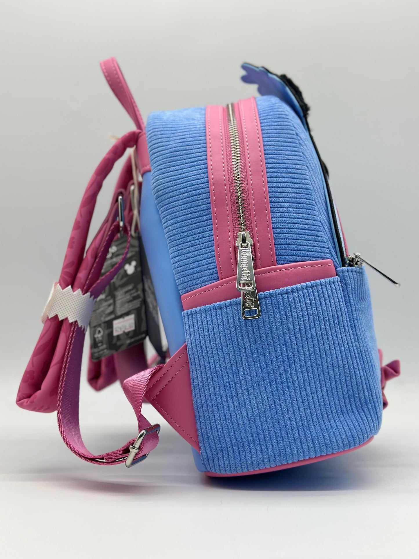 Disney Winnie The Pooh Eeyore Peeking Corduroy Backpack