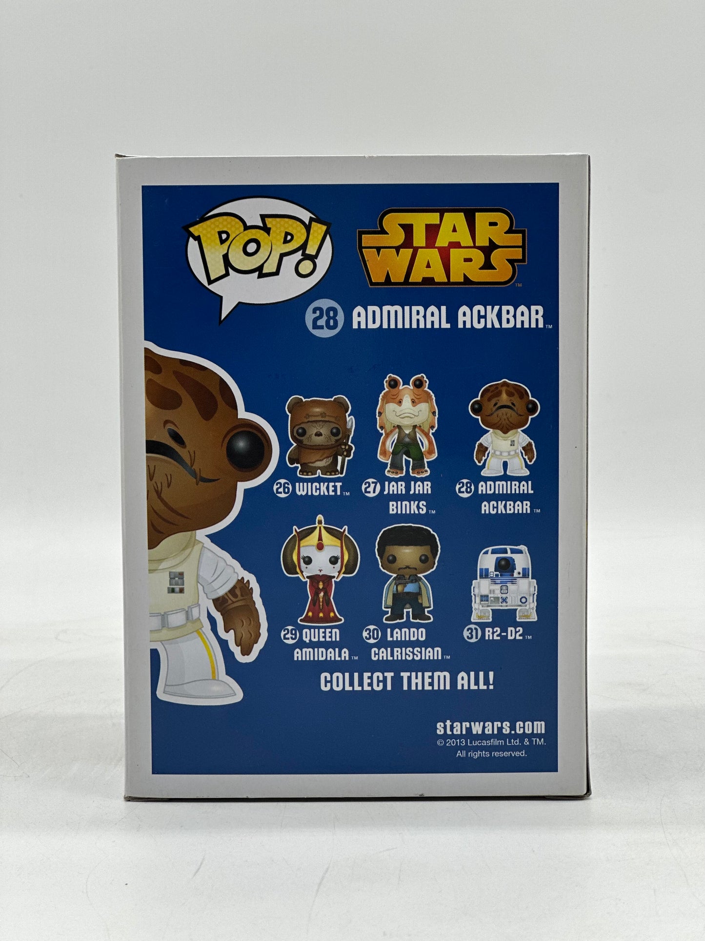 Pop! Star Wars 28 Admiral Ackbar