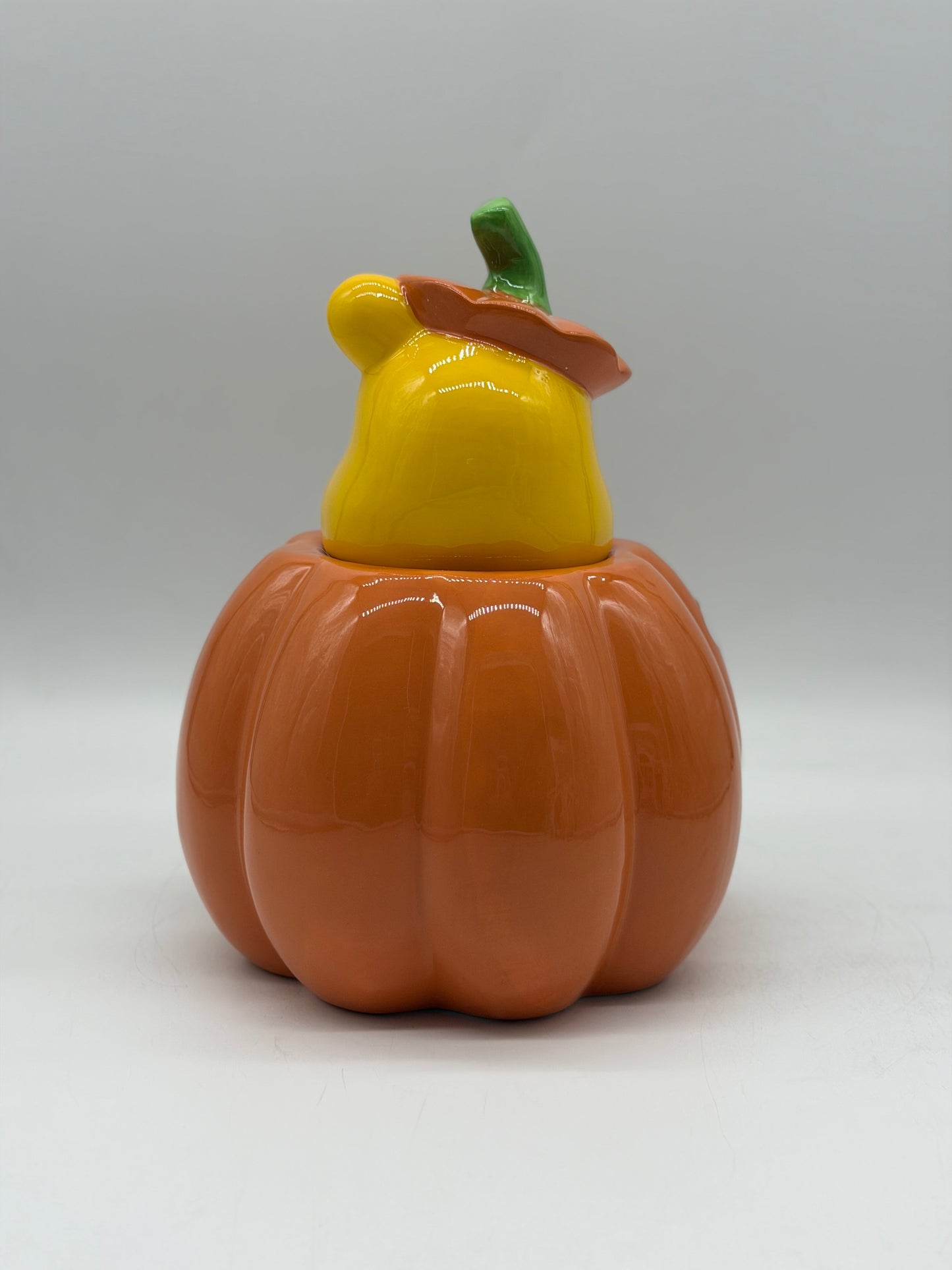 Disney Winnie The Pooh Figural Pumpkin Cookie Jar