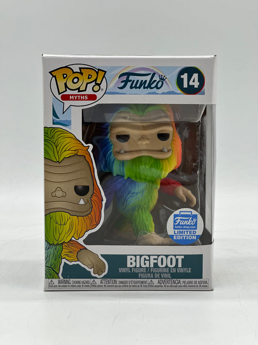 Pop! Myths Funko 14 Bigfoot Funko Limited Edition