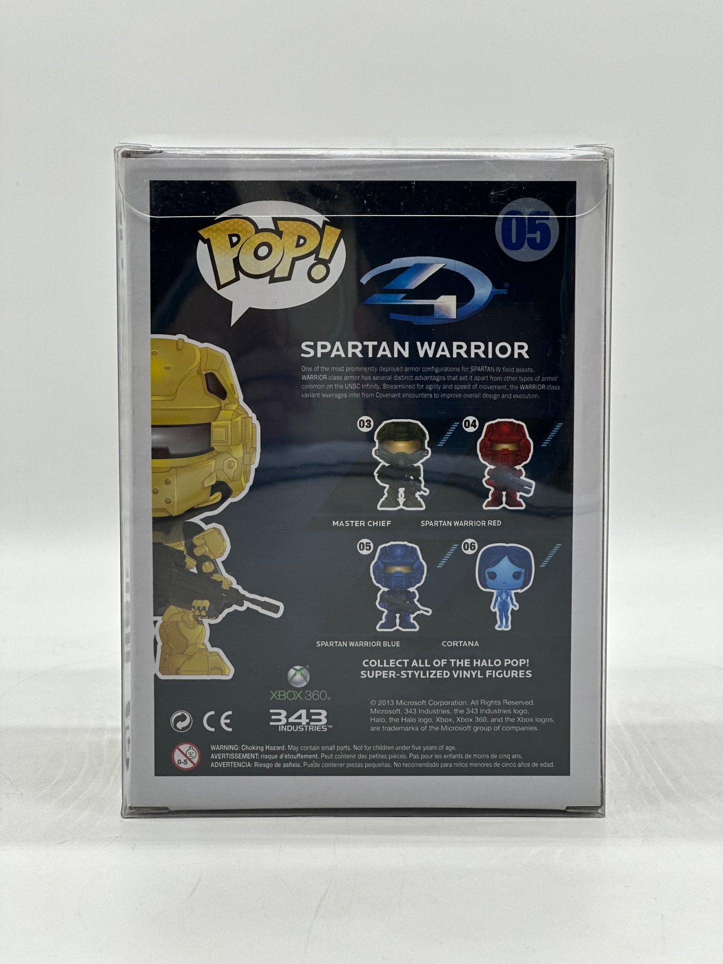 Pop! Halo 4 05 Spartan Warrior San Diego Comic Con 2013 480 Piece Limited Exclusive