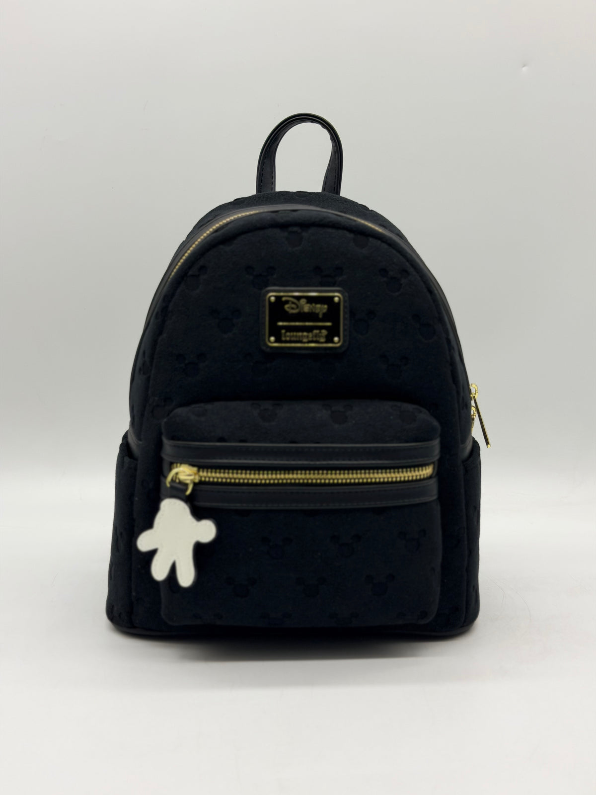 Disney Mickey Mouse Terrycloth Allover Print Backpack