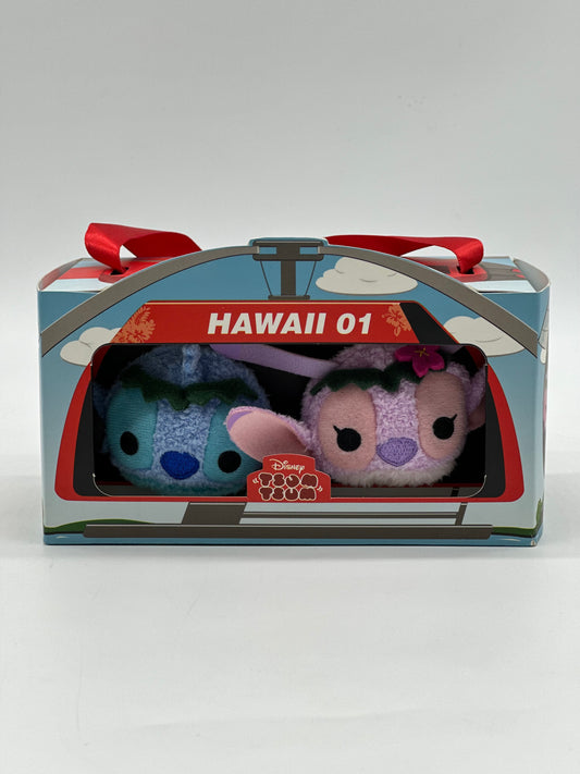 Tsum Tsum Hawaii 01 Stitch & Angel Set Plush Mini