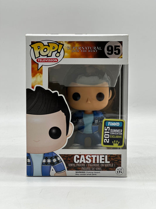 Pop! Television Supernatural Joint The Hunt 95 Castiel Summer Convention Exclusive 2015
