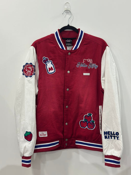 Sanrio Denim Varsity Jacket Anniversary Small