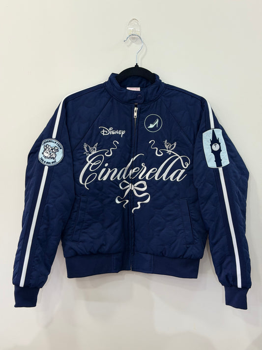 Disney Cinderella Women’s Cropped Moto Jacket Large