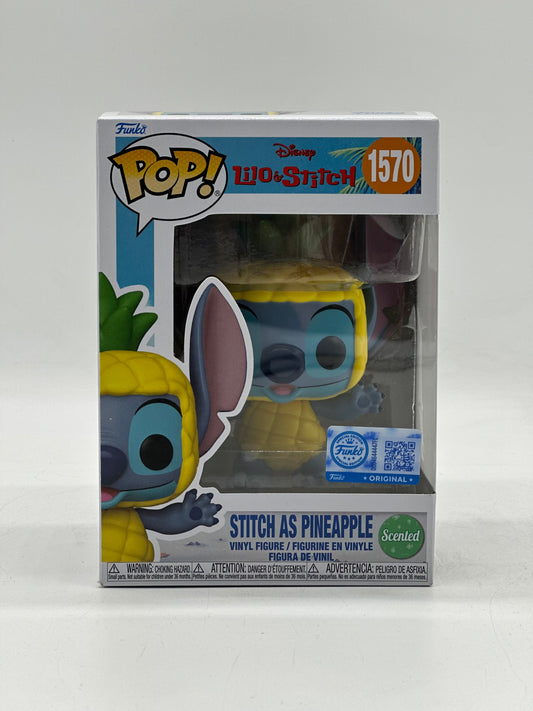 Pop! Disney Lilo & Stitch 1570 Stitch As Pineapple Scented Limited Edition