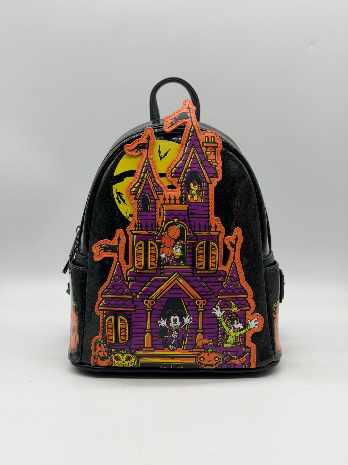 Disney Parks Mickey Mouse Haunted House Halloween Backpack