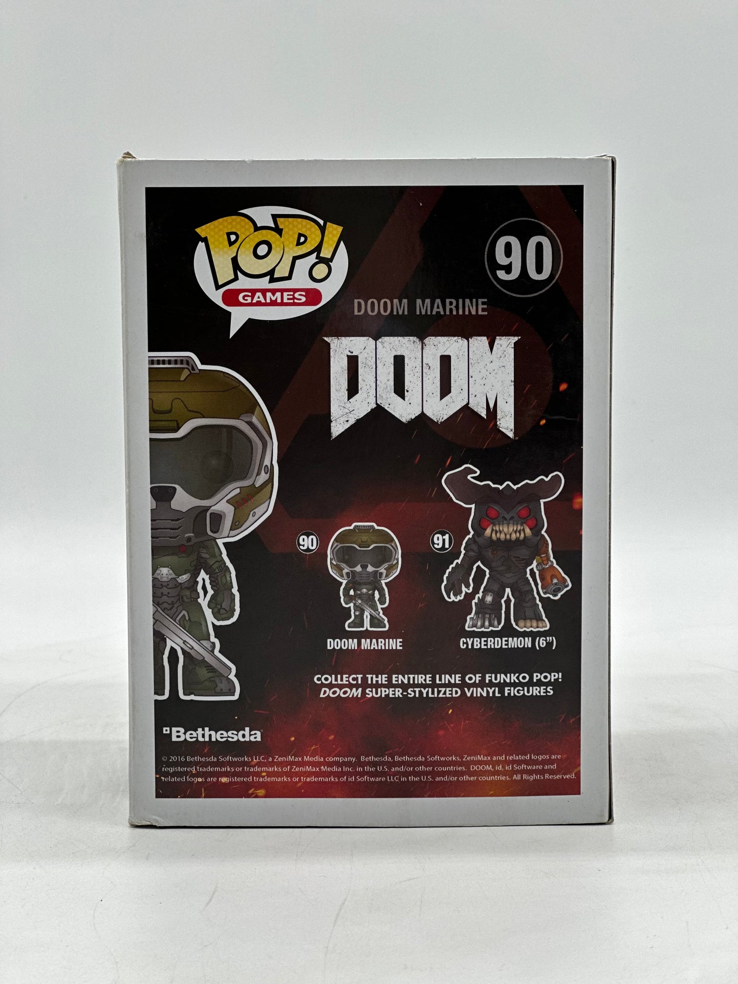 Pop! Games Doom 90 Doom Marine Only GameStop