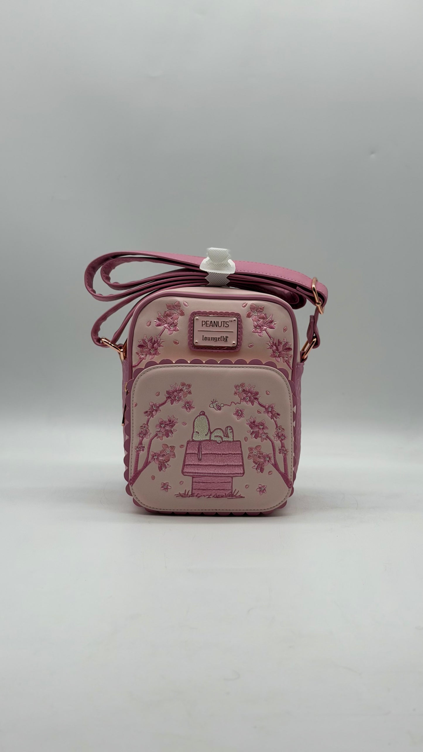 Peanuts Snoopy Cherry Blossom Snoopy Crossbody Bag