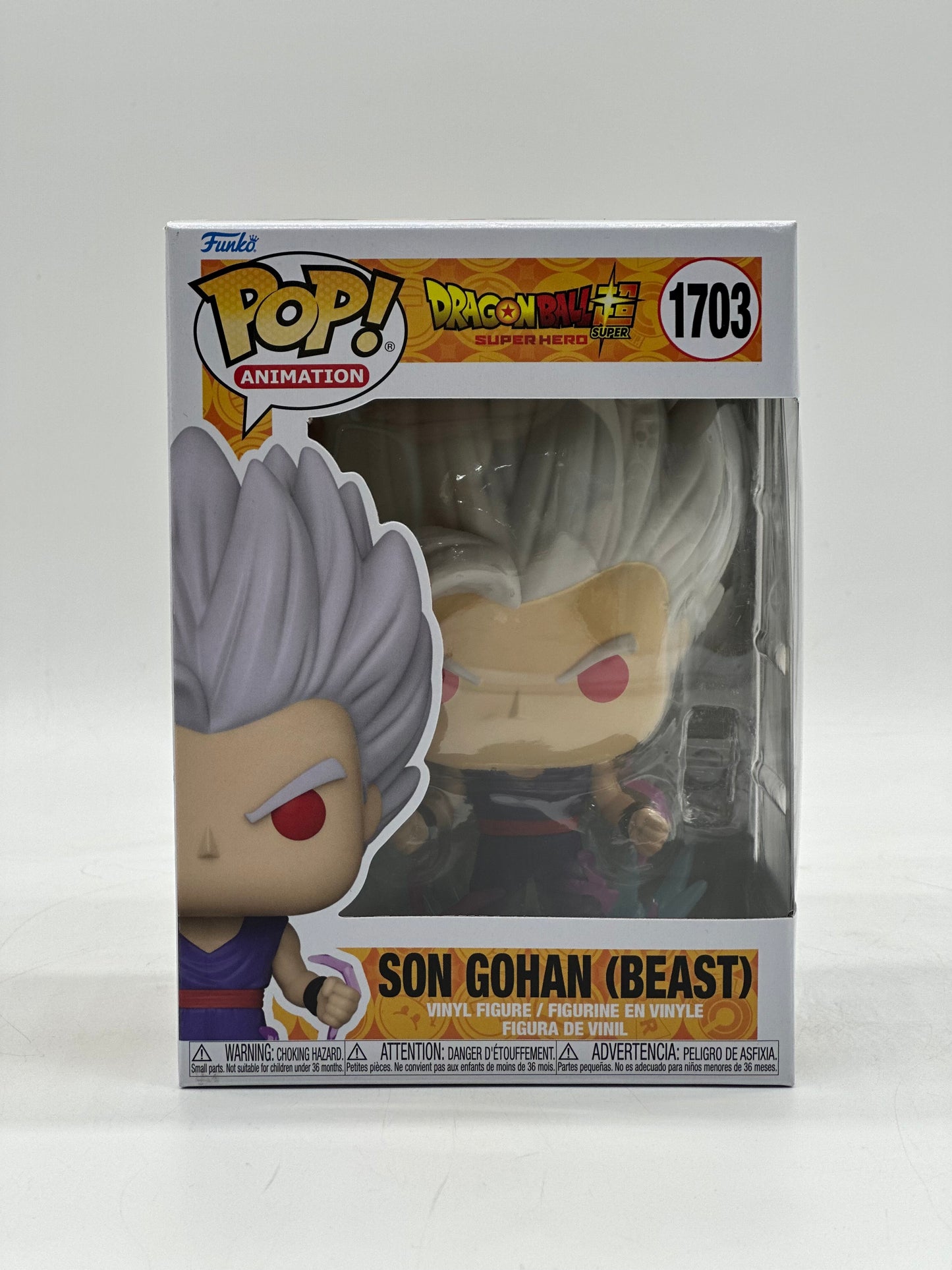 Pop! Animation Dragon Ball Z Super Super Hero 1703 Son Gohan (Beast)