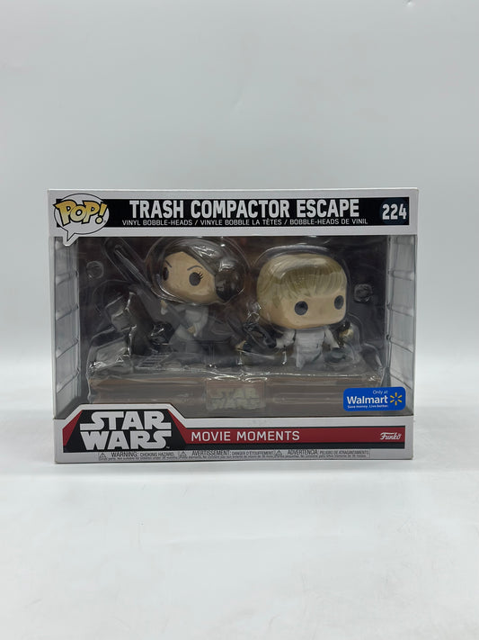 Pop! Star Wars Movie Moments 224 Trash Compactor Escape Only At Walmart