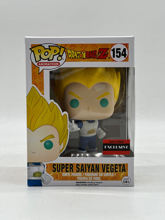 Pop! Animation Dragon Ball Z 154 Super Saiyan Vegeta AAA Anime Exclusive