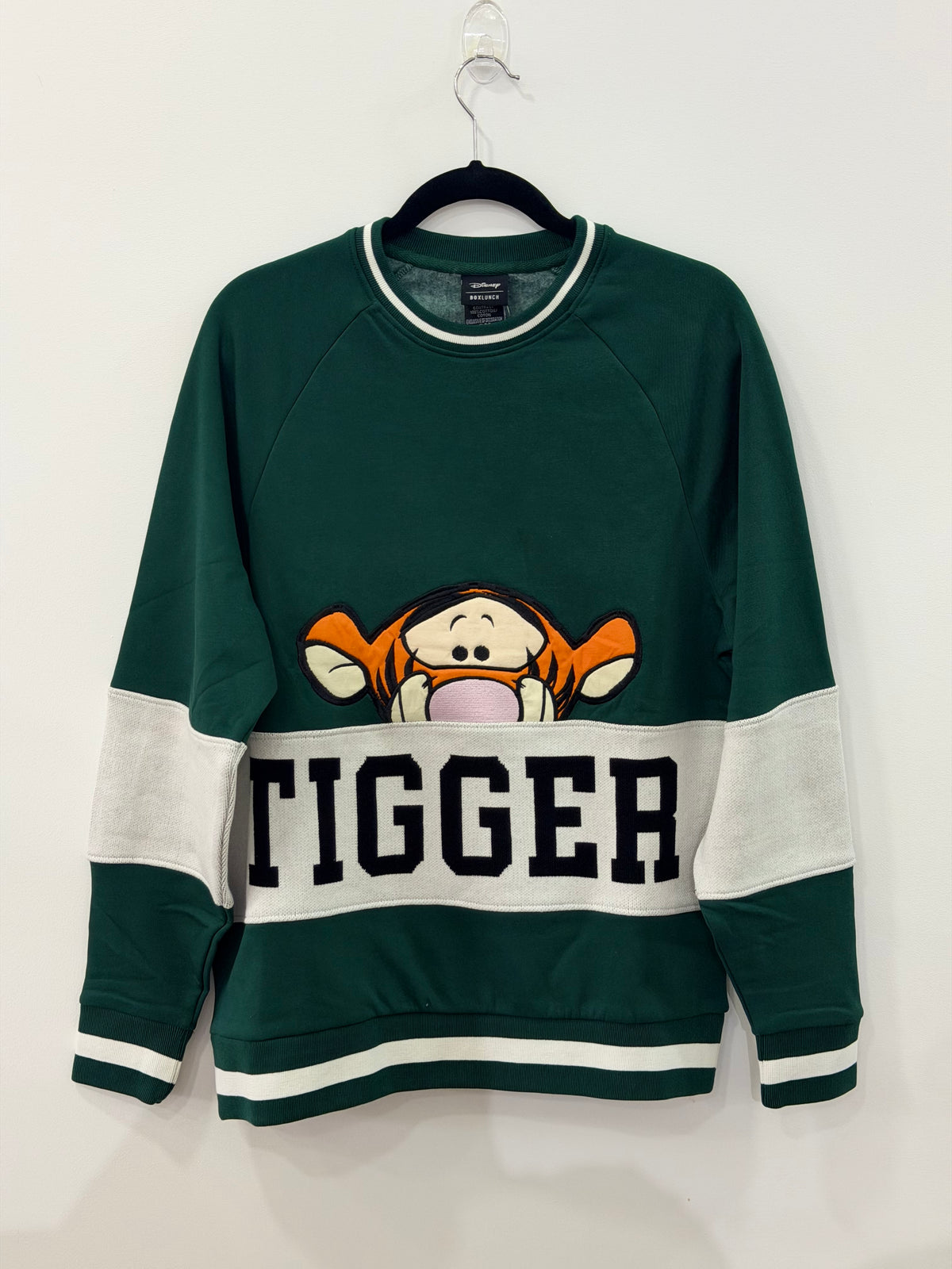 Disney Winnie The Pooh Tigger Panel Crewneck Small