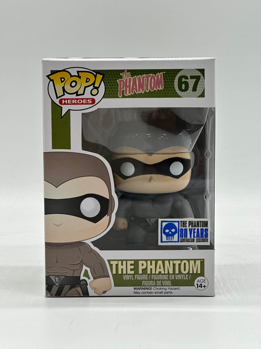 Pop! Heroes The Phantom 67 The Phantom The Phantom 80 Years Australian Exclusive