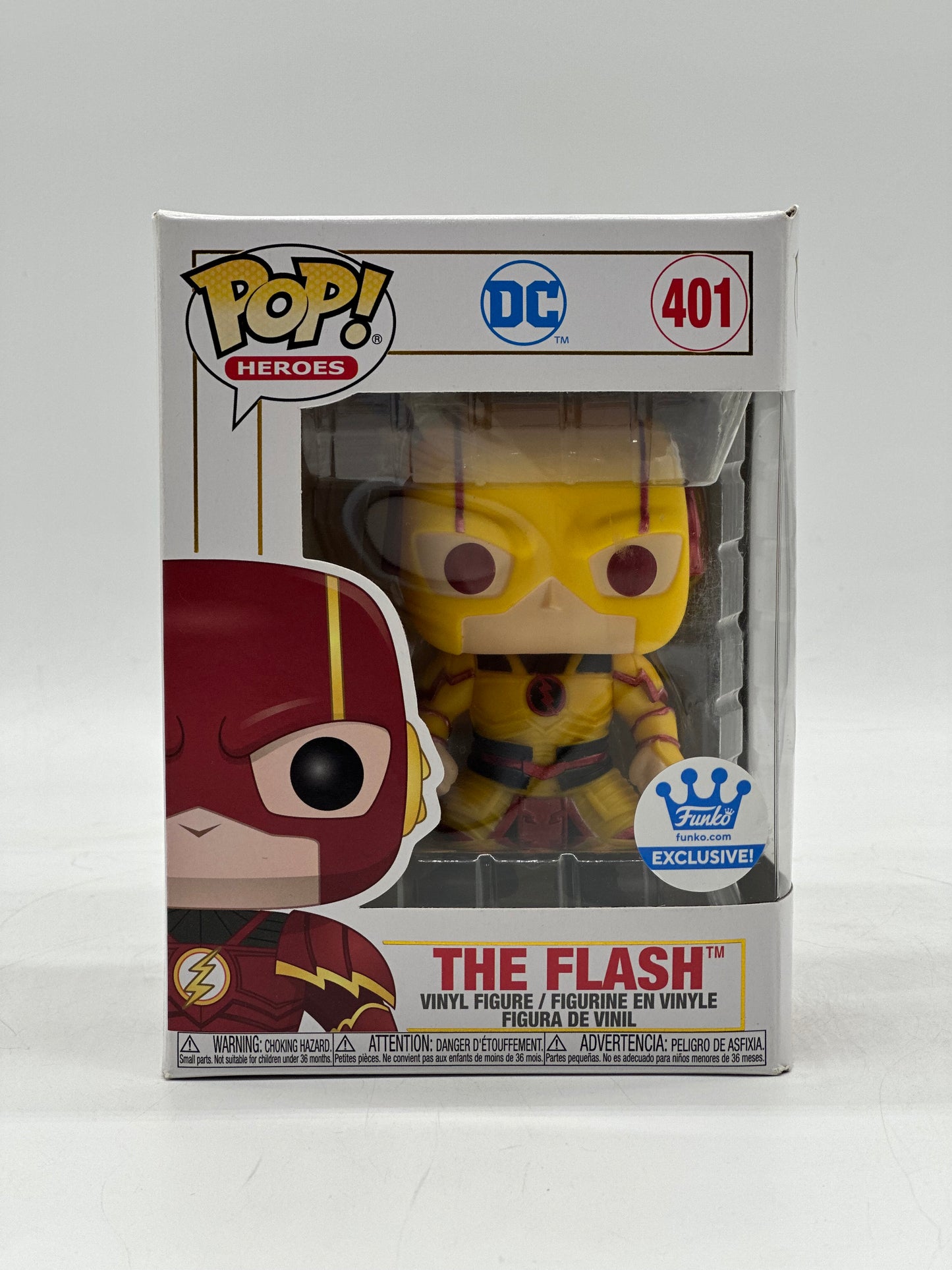 Pop! Heroes DC 401 The Flash Funko Exclusive