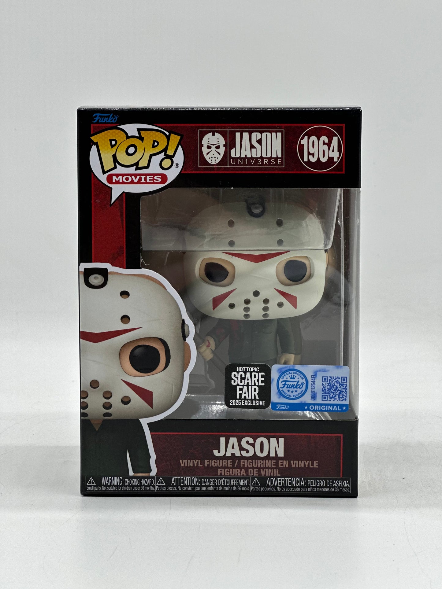 Pop! Movies Jason Universe 1964 Jason Scare Fair 2025 Exclusive HotTopic Limited Edition