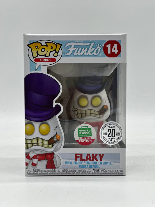 Pop! Funko Funko 14 Flaky Funko Limited Edition 20 Years 1998 2008 Funniversary