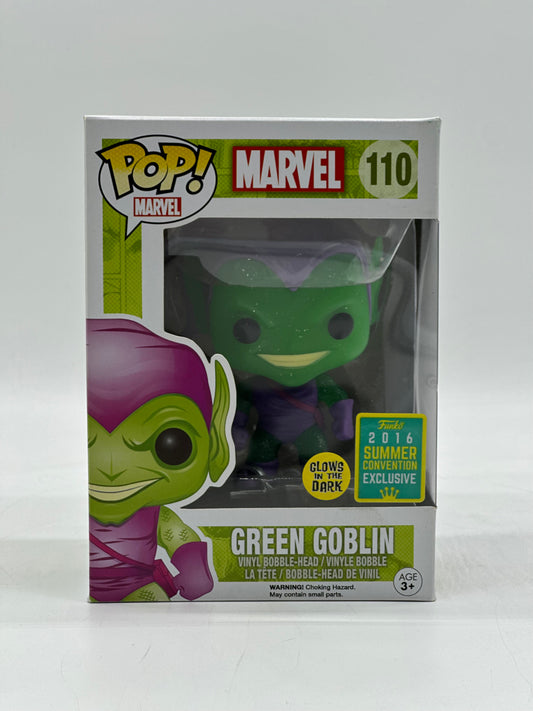 Pop! Marvel Marvel 110 Green Goblin Glows In The Dark 2016 Summer Convention Exclusive