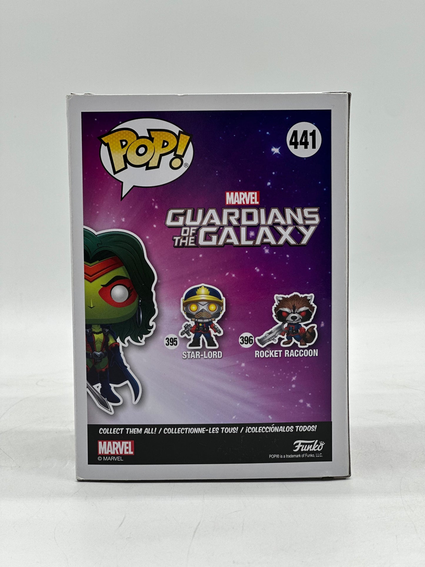 Pop! Marvel 441 Gamora 2019 San Diego Comic Con 50 International Limited Edition