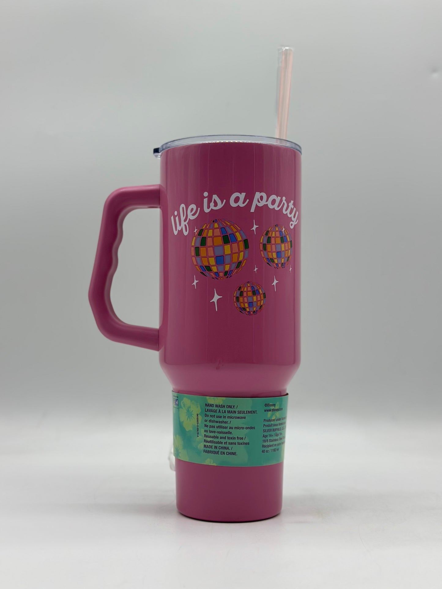 Disney Stitch Stainless Steel Tumbler With Handle