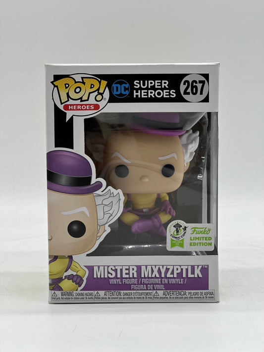 Pop! Heroes DC Super Heroes 267 Mister MXYZPTLK Emerald City Comic Con Exclusive 2019 Limited Edition