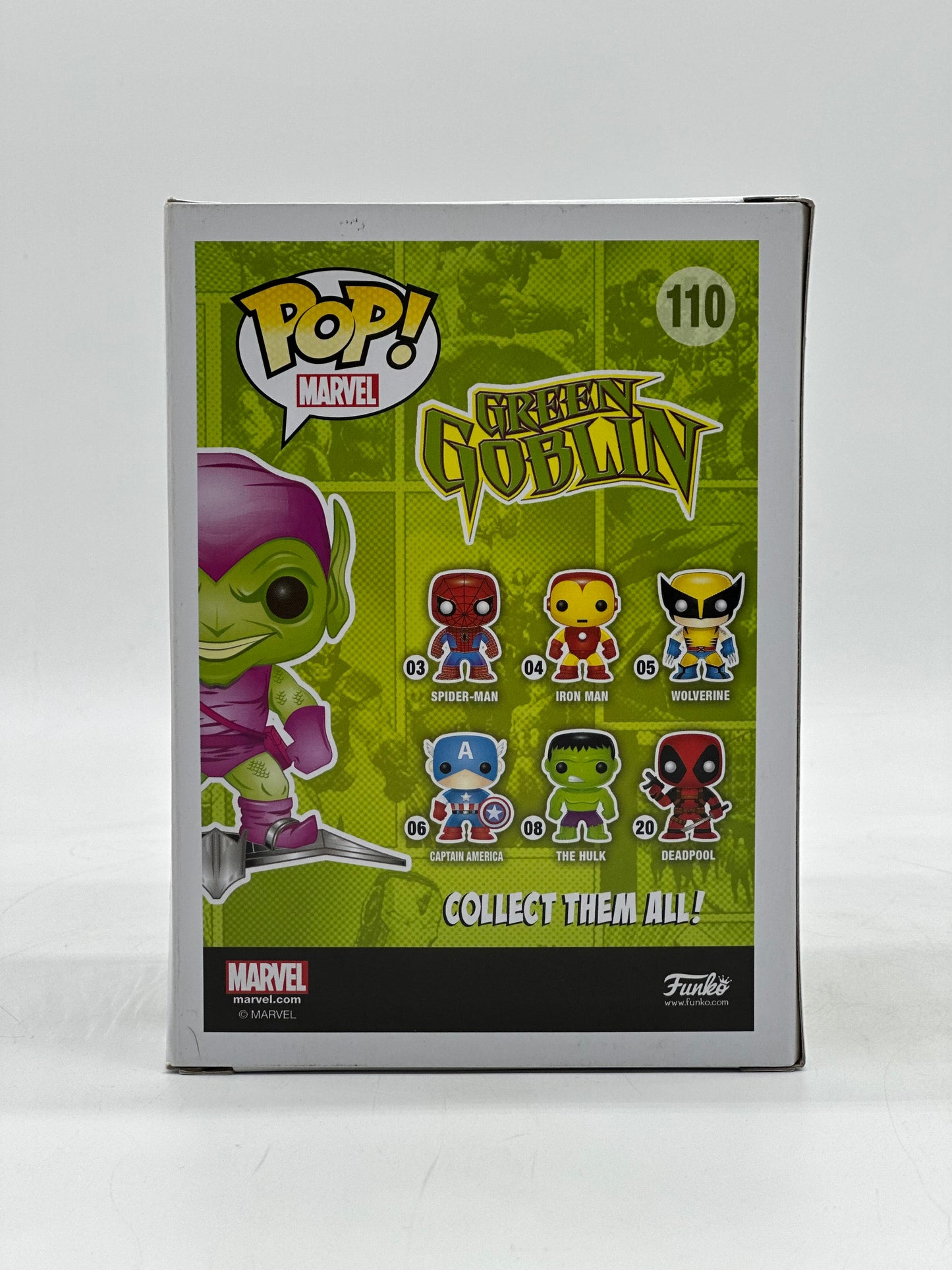 Pop! Marvel Marvel 110 Green Goblin Glows In The Dark 2016 Summer Convention Exclusive